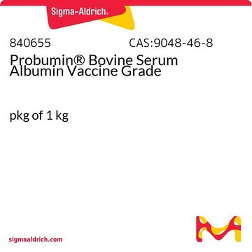 Probumin&#174; Bovine Serum Albumin Vaccine Grade pkg of 1&#160;kg