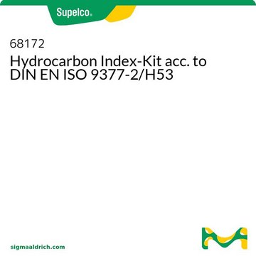 Hydrocarbon Index-Kit acc. to DIN EN ISO 9377-2/H53