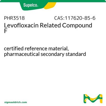 Levofloxacin Related Compound F certified reference material, pharmaceutical secondary standard