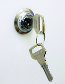 Compact 4 Drawer Locking Cart black (drawers)