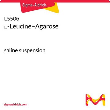 L-Leucine&#8722;Agarose saline suspension