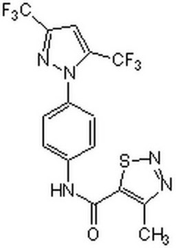 CRAC通道抑制剂，BTP2 The CRAC Channel Inhibitor, BTP2, also referenced under CAS 223499-30-7, controls the biological activity of CRAC Channel. This small molecule/inhibitor is primarily used for Inflammation/Immunology applications.