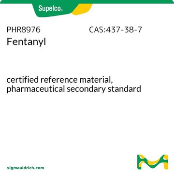 Fentanyl certified reference material, pharmaceutical secondary standard