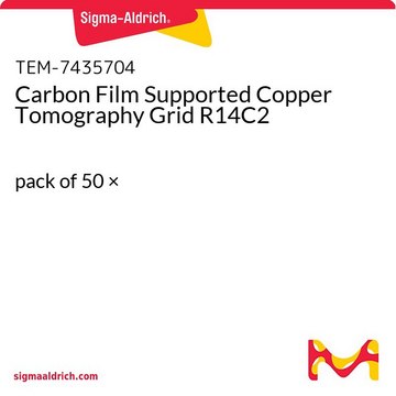 Carbon Film Supported Copper Tomography Grid R14C2 pack of 50 ×