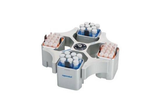 Eppendorf&#174; Swing-bucket rotor A-4-62 incl. 4 x 250 ml rectangular buckets