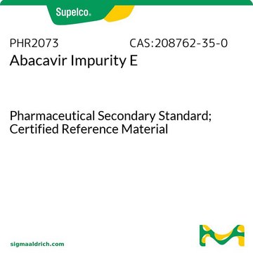 阿巴卡韦杂质E Pharmaceutical Secondary Standard; Certified Reference Material