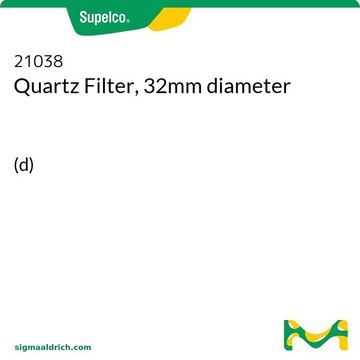 Quartz Filter, 32mm diameter (d)