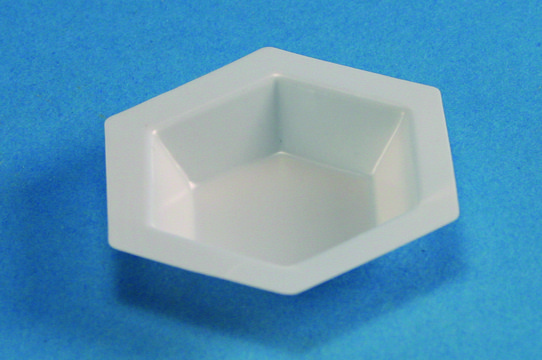 Hexagonal weighing boats size L