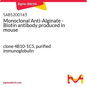 Monoclonal Anti-Alginate - Biotin antibody produced in mouse clone 4B10-1C5, purified immunoglobulin