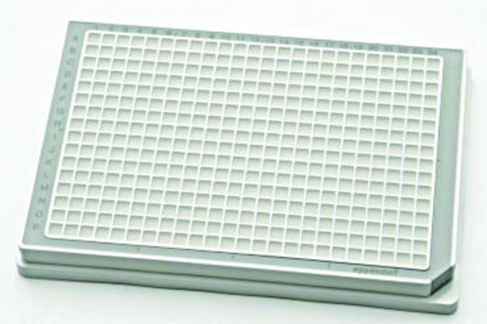 Eppendorf&#174; Microplate 384/V-PP sterile (PCR clean), V-bottom white wells, gray border, pkg of 80&#160;plates (5 bags x 16 plates)