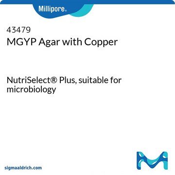 MGYP Agar with Copper NutriSelect&#174; Plus, suitable for microbiology