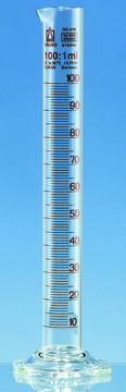 BRAND&#174; SILBERBRAND ETERNA measuring cylinder volume 500&#160;mL