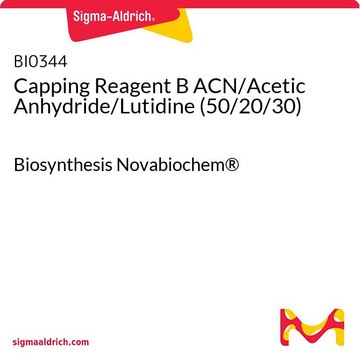 Capping Reagent B ACN/Acetic Anhydride/Lutidine (50/20/30) Biosynthesis Novabiochem&#174;