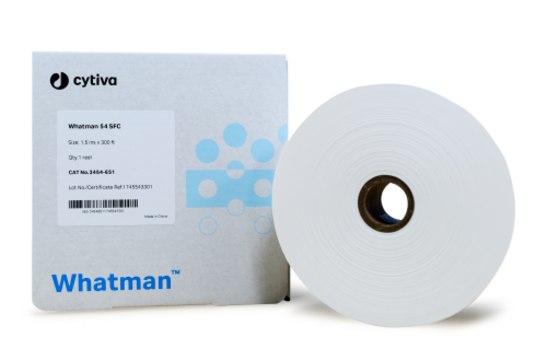 Whatman&#174; cellulose chromatography papers 54 SFC Roll, W × L 1.5&#160;in. × 300&#160;ft