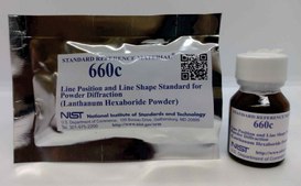 Line position and line shape standard for powder diffraction NIST® SRM® 660c, Lanthanum hexaboride powder