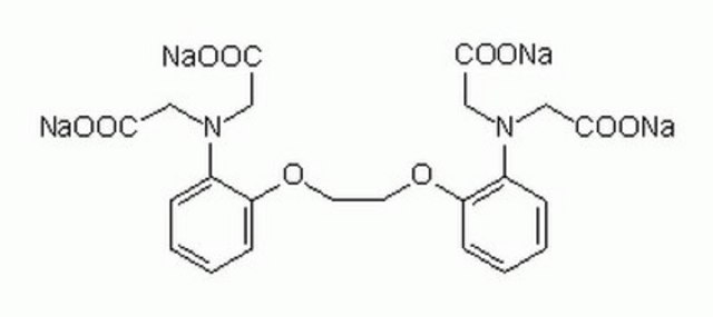 四钠盐 BAPTA Ca2+ chelator exhibiting a 105-fold greater affinity for Ca2+ .