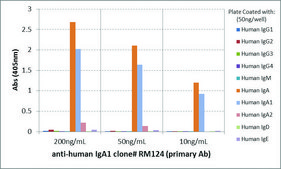 Anti-Human IgA1 antibody, Rabbit monoclonal recombinant, expressed in HEK 293 cells, clone RM124, purified immunoglobulin