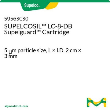 SUPELCOSIL&#8482; LC-8-DB Supelguard 柱芯 5&#160;&#956;m particle size, L × I.D. 2&#160;cm × 3&#160;mm