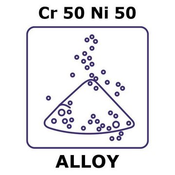 Chromium-nickel alloy, Cr50Ni50 powder, 420micron max. particle size, 100g