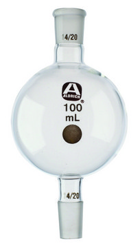 Single-bulb ball-tube capacity 500&#160;mL, joint: ST/NS 14/20, plain