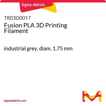 Fusion PLA 3D Printing Filament industrial grey, diam. 1.75&#160;mm