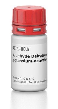 Aldehyde Dehydrogenase, potassium-activated from yeast lyophilized powder, &#8805;10&#160;units/mg protein