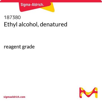 Ethyl alcohol, denatured reagent grade, denatured