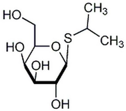 IPTG，无动物源性成分，高纯度 Inducer of &#946;-D-galactosidase. Used in the stimulation of &#946;-galactosidase in cellular systems in which dioxane would disrupt normal cell function. Contains no animal-derived products.