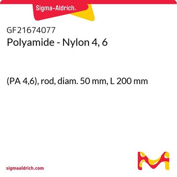 Polyamide - Nylon 4, 6 (PA 4,6), rod, diam. 50 mm, L 200 mm