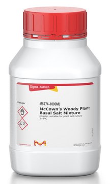 McCown木本植物培养基基盐 powder, suitable for plant cell culture