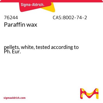 Paraffin wax pellets, white, tested according to Ph. Eur.