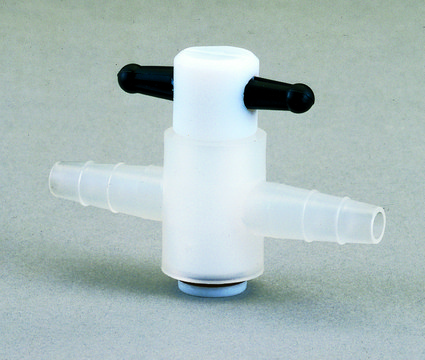 Nalgene&#174; stopcock 2-way, bore size 4&#160;mm