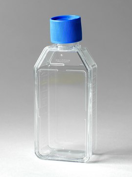 Corning&#174; Falcon&#174; Cell Culture Flask capacity 50&#160;mL, canted neck, graduated, 5 &#8209; 50&#160;mL, cap, blue vented