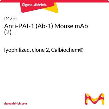 Anti-PAI-1 (Ab-1) Mouse mAb (2) lyophilized, clone 2, Calbiochem&#174;