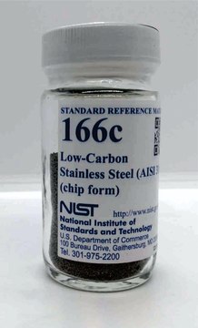 Stainless Steel NIST&#174; SRM&#174; 166c, low-carbon (AISI 316L)