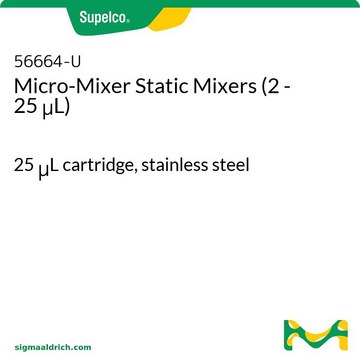 Micro-Mixer Static Mixers (2 - 25 &#956;L) 25 &#956;L cartridge, stainless steel