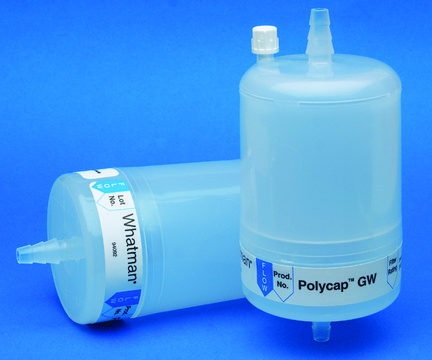 Whatman&#174; Polycap GW encapsulated filter for ground water samples Polycap GW 75, pore size 0.45&#160;&#956;m