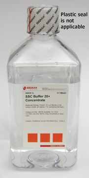 SSC Buffer 20× Concentrate for Northern and Southern blotting, solution