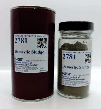 Domestic sludge NIST&#174; SRM&#174; 2781