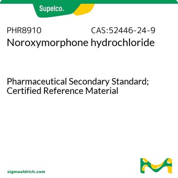 去甲羟吗啡酮 盐酸盐 Pharmaceutical Secondary Standard; Certified Reference Material