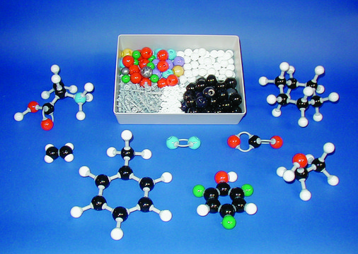 Molymod&#174; molecular model set teacher/researcher set, biochemistry