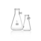 Duran® Filtering Flasks And Bottles With Side-Arm Socket conical bottom (ERLENMEYER SHAPE)
