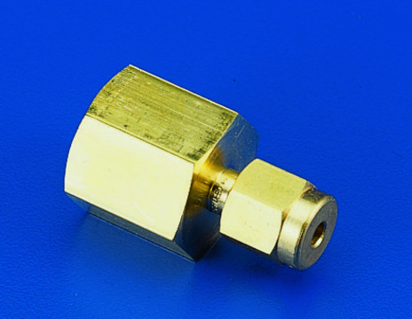 Swagelok&#174;软管接头 brass, for tubing o.d., 1/8&#160;in.