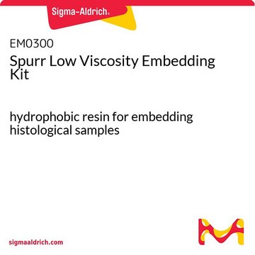 Spurr Low Viscosity Embedding Kit hydrophobic resin for embedding histological samples