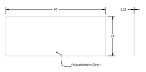 Grace Bio-Labs HybriSlip™ hybridization cover L × W × thickness 24 mm × 60 mm × 0.25 mm, pkg of 100 ea