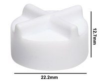 Spinfin® magnetic stirring bar H × diam. 0.5 in. (12.7 mm) × 0.875 in. (22.2 mm)