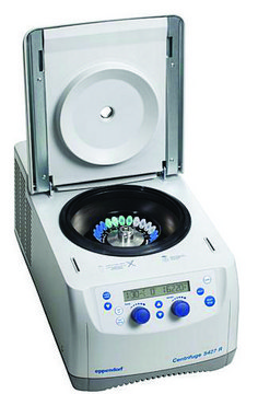 Eppendorf&#174; Centrifuge 5427R refrigerated, with rotor FA-45-30-11, rotary knobs, AC/DC input 120 V, 60 Hz, US 3-pin plug (US)