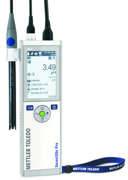 Mettler Toledo Seven2Go&#8482; Pro portable pH/Ion meter S8 Field Kit