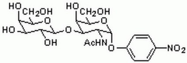 T Antigen, p-Nitrophenyl- Useful as a substrate for &#945;2,3-(O)-Sialyltransferase.