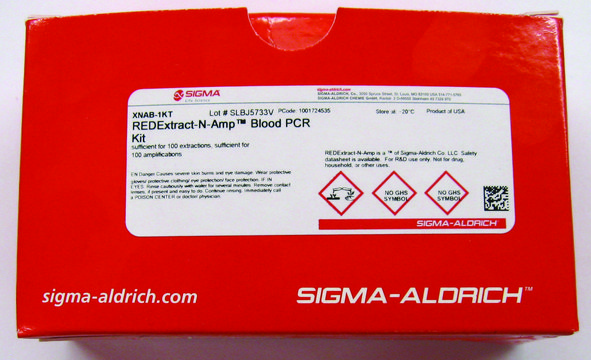 REDExtract-N-Amp&#8482; Blood PCR Kit sufficient for 100&#160;extractions, sufficient for 100&#160;amplifications